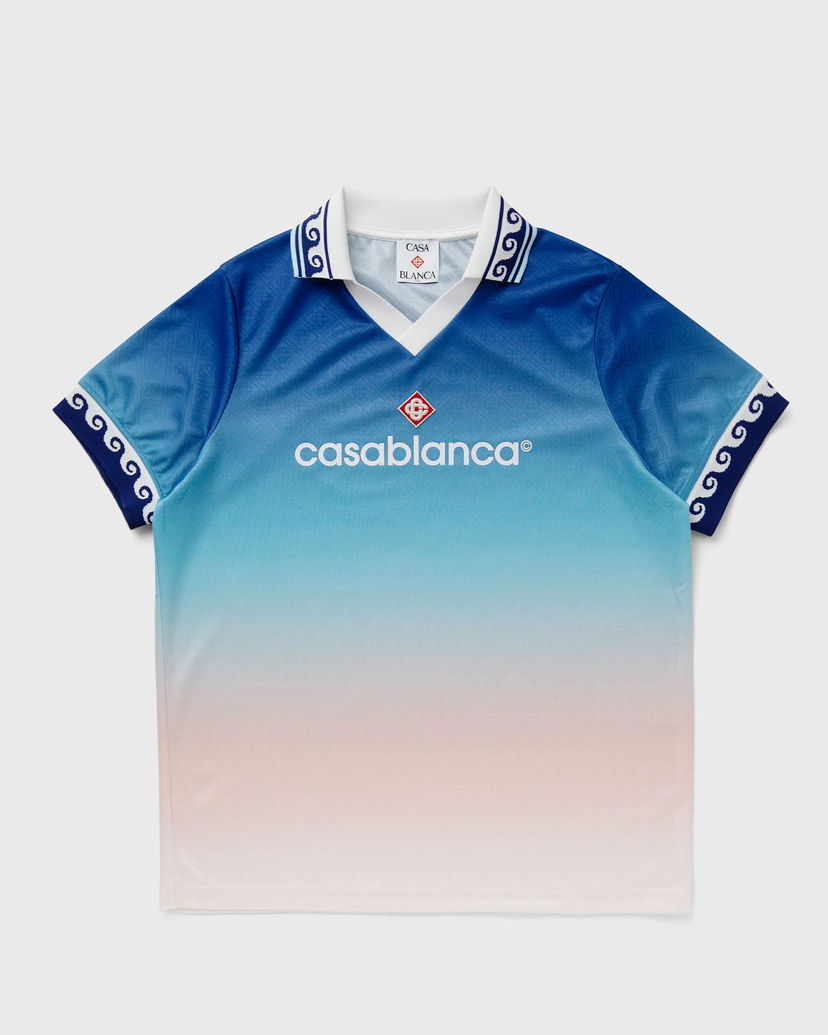 Polo majica Casablanca Casablanca Football Jersey XXL Plava | U-MPS25-JTP-330-01