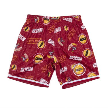 Kratke hlače Mitchell & Ness Houston Rockets Swingman Short Crvena | SHORBW19082-HROPTRD, 1