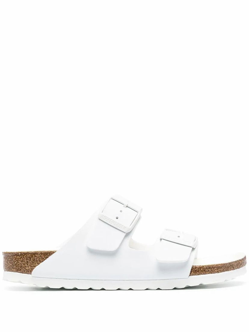 Tenisice i cipele Birkenstock Leather Sandals Bijela | 1019046WHITE