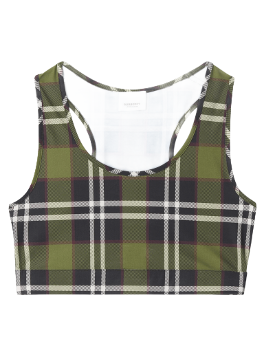 Crop top Burberry Vintage Check Crop Top Zelena | 8055846
