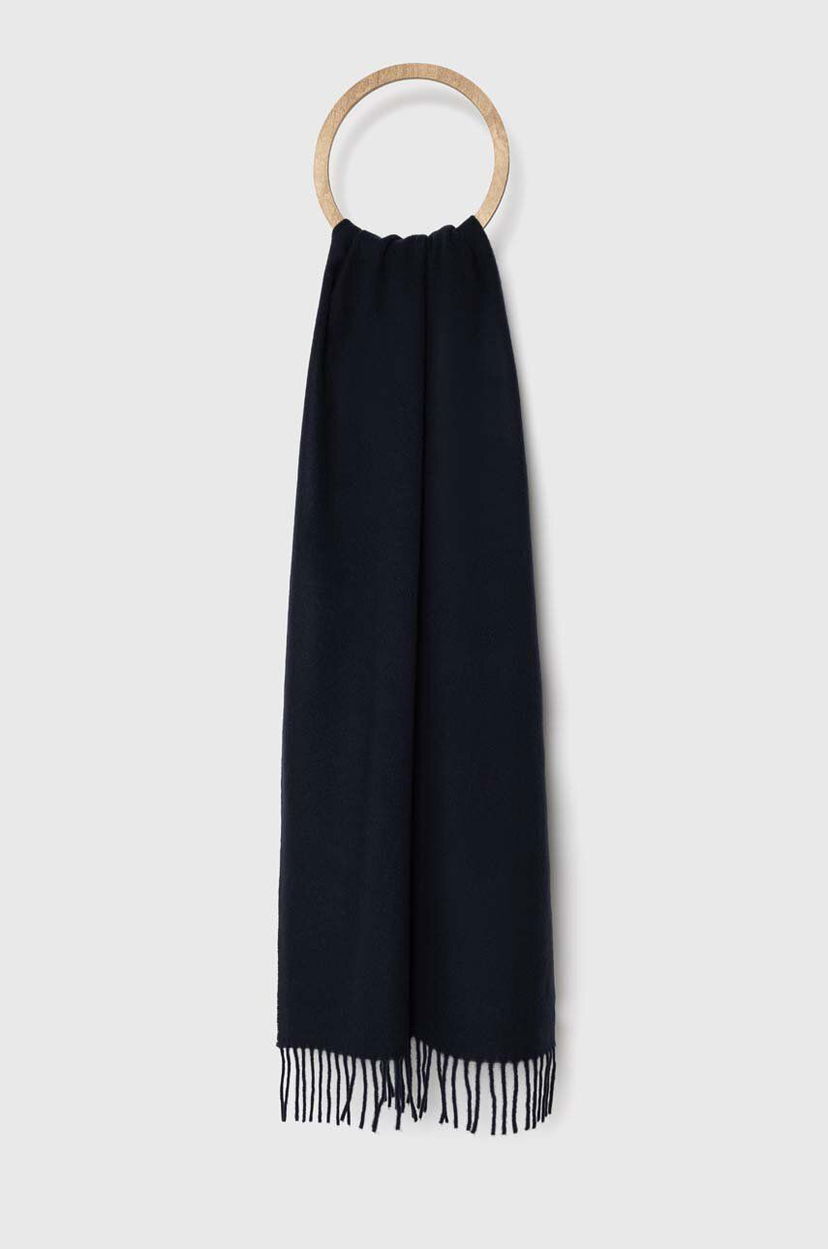 Šal Samsoe Samsoe Wool Scarf Tamnoplava | M13407222