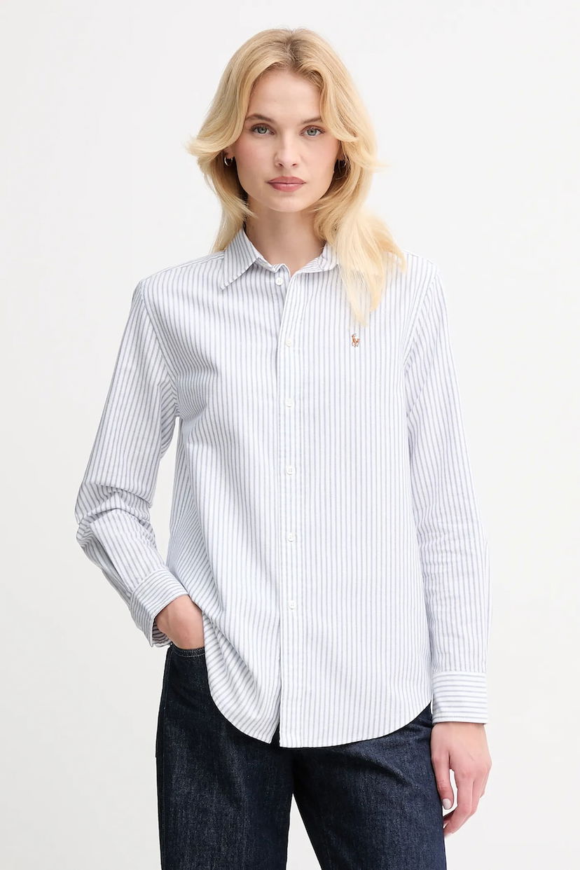 Košulja Polo by Ralph Lauren Striped Cotton Shirt, Regular Fit Bijela | 211971500