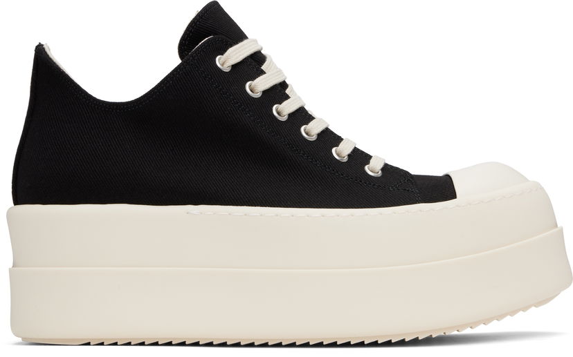 Tenisice i cipele Rick Owens Rick Owens DRKSHDW Hollywood Double Bumper Low Crna | DU01E3832 DO