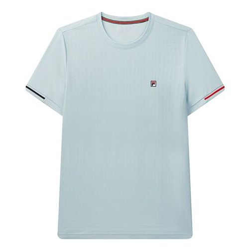 Majica kratkih rukava FILA Jacquard Short Sleeve T-Shirt Plava | F11M031113F-LB