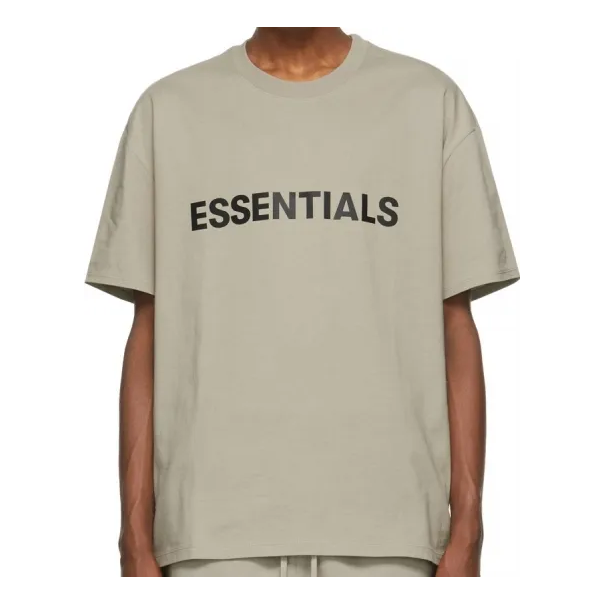 Majica kratkih rukava Fear of God Fear of God Essentials SS20 Logo T-Shirt Siva | 125SP222006F