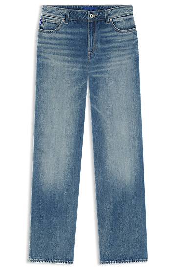 Jeans BOSS Baggy Jeans Plava | 50541539