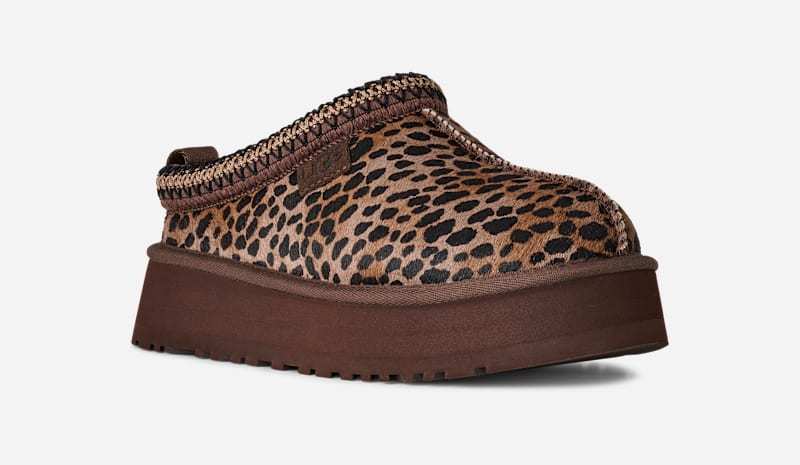 Tenisice i cipele UGG Tazz Caspian Cow Hair Slippers Smeđa | 1178430-BCDR, 1