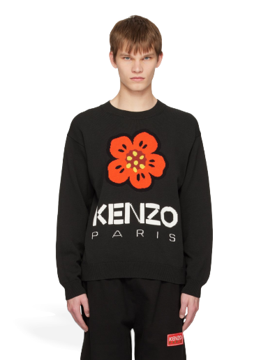 Džemper KENZO Paris Boke Flower Sweater Crna | FD55PU3803LC
