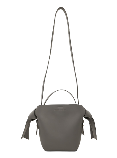 Torba za rame Acne Studios Mini Musubi Shoulder Bag Siva | A10093-