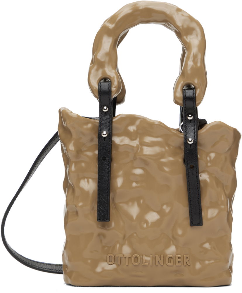Ručna torbica Ottolinger Ottolinger Strap Signature Ceramic Bag Bež | 12690032601