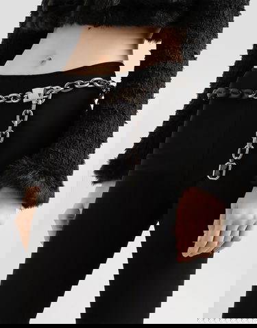 Tajice Dolce & Gabbana Dolce & Gabbana Jersey Leggings Crna | FTDGUTFUGN7N0000, 3