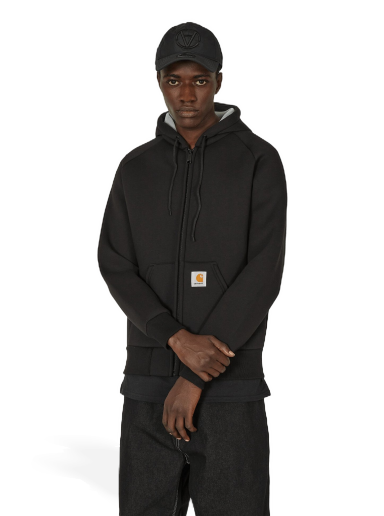 Jakna Carhartt WIP Car-Lux Hooded Jacket Crna | I032935 0GLXX