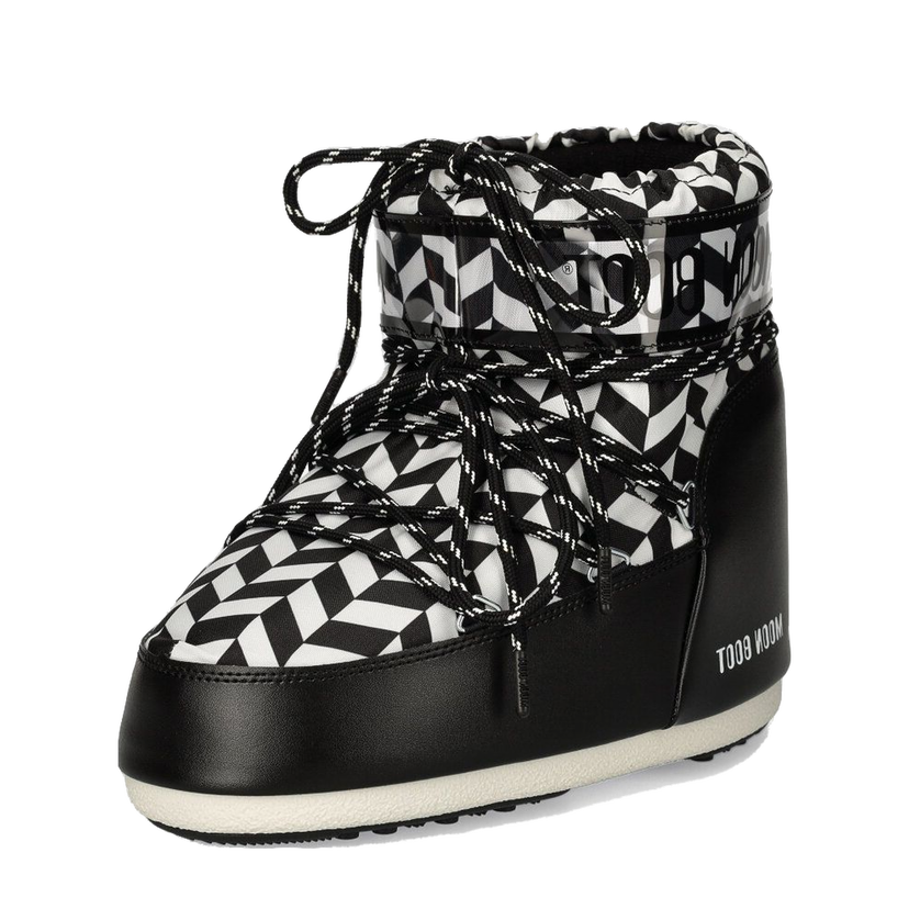 Tenisice i cipele Moon Boot MB ICON LOW OPTICAL Boots Crna | 80D1409550.NA02