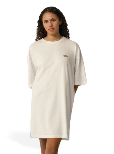 Haljina Dickies Mapleton T-Shirt Bijela | DK0A4Y6JWHX