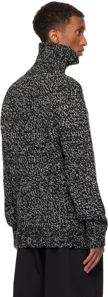 Džemper We11done We11done Chunky Knit Turtleneck Sweater Crna | WD-KT3-24-651-U-B2, 2