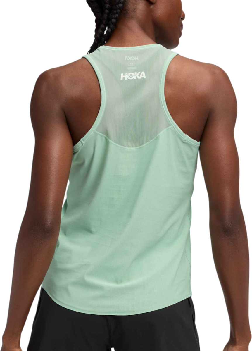 Majica bez rukava Hoka One One Performance Tank Top Airolite Tank 2.0 Zelena | 1175773-jade, 1