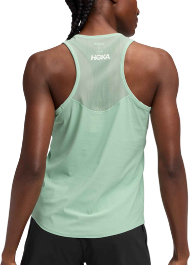 Majica bez rukava Hoka One One Performance Tank Top Airolite Tank 2.0 Zelena | 1175773-jade, 1
