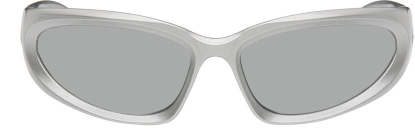 Sunčane naočale Balenciaga Silver Swift Metalik | BB0157S