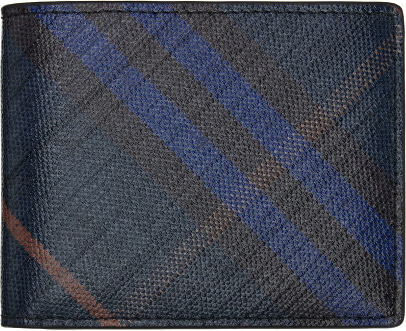 Novčanik Burberry Burberry Check Bifold Wallet Tamnoplava | 8112353