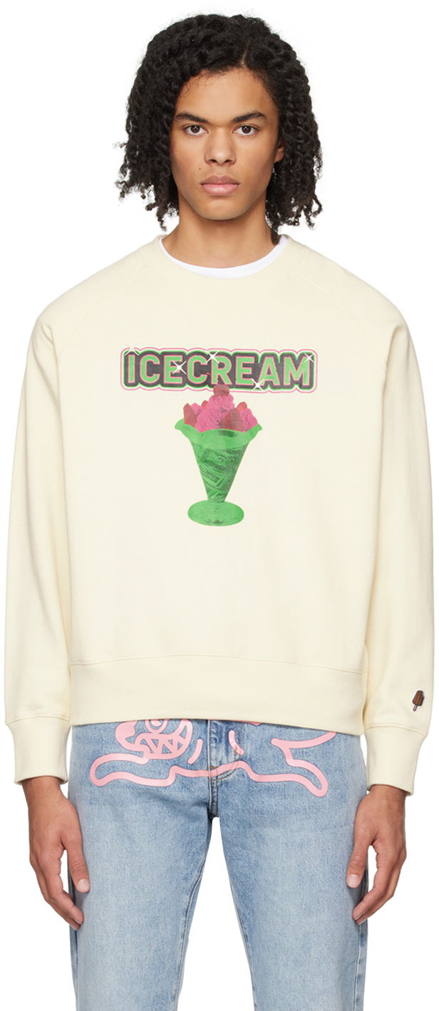 Džemper BBC IceCream ICECREAM Sundae Sweatshirt Bež | IC23424