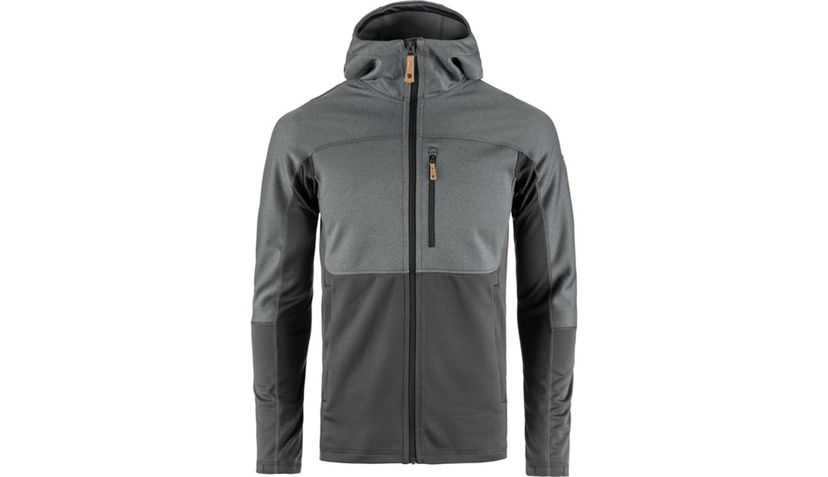 Dukserice FJÄLLRÄVEN Abisko Trail Hooded Fleece Jacket Siva | F82257-048-020