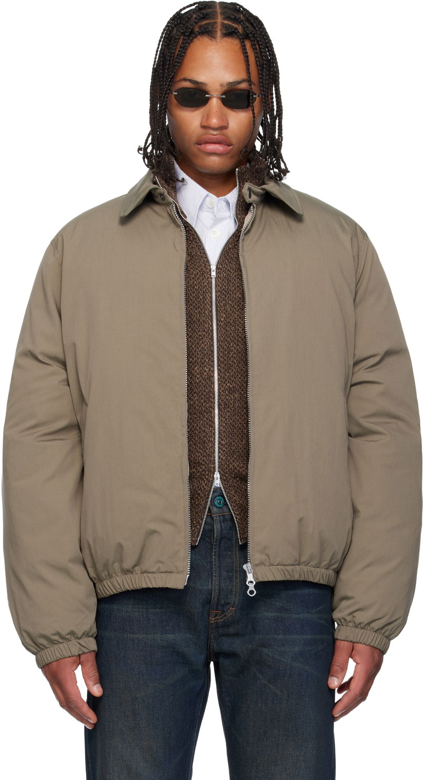 Pernata jakna OUR LEGACY Avenue Puffa Jacket Bež | M4251BS