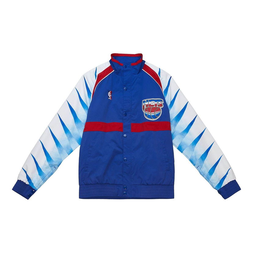 Bomber jakna Mitchell & Ness Mitchell & Ness Nets Authentic Jacket Plava | AWJKSB19102-NJNPTRY90