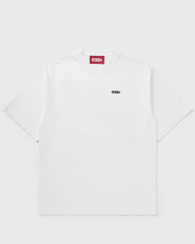 Majica kratkih rukava 032C CANDLE DINNER T-SHIRT Bijela | F25-URC-0115-100