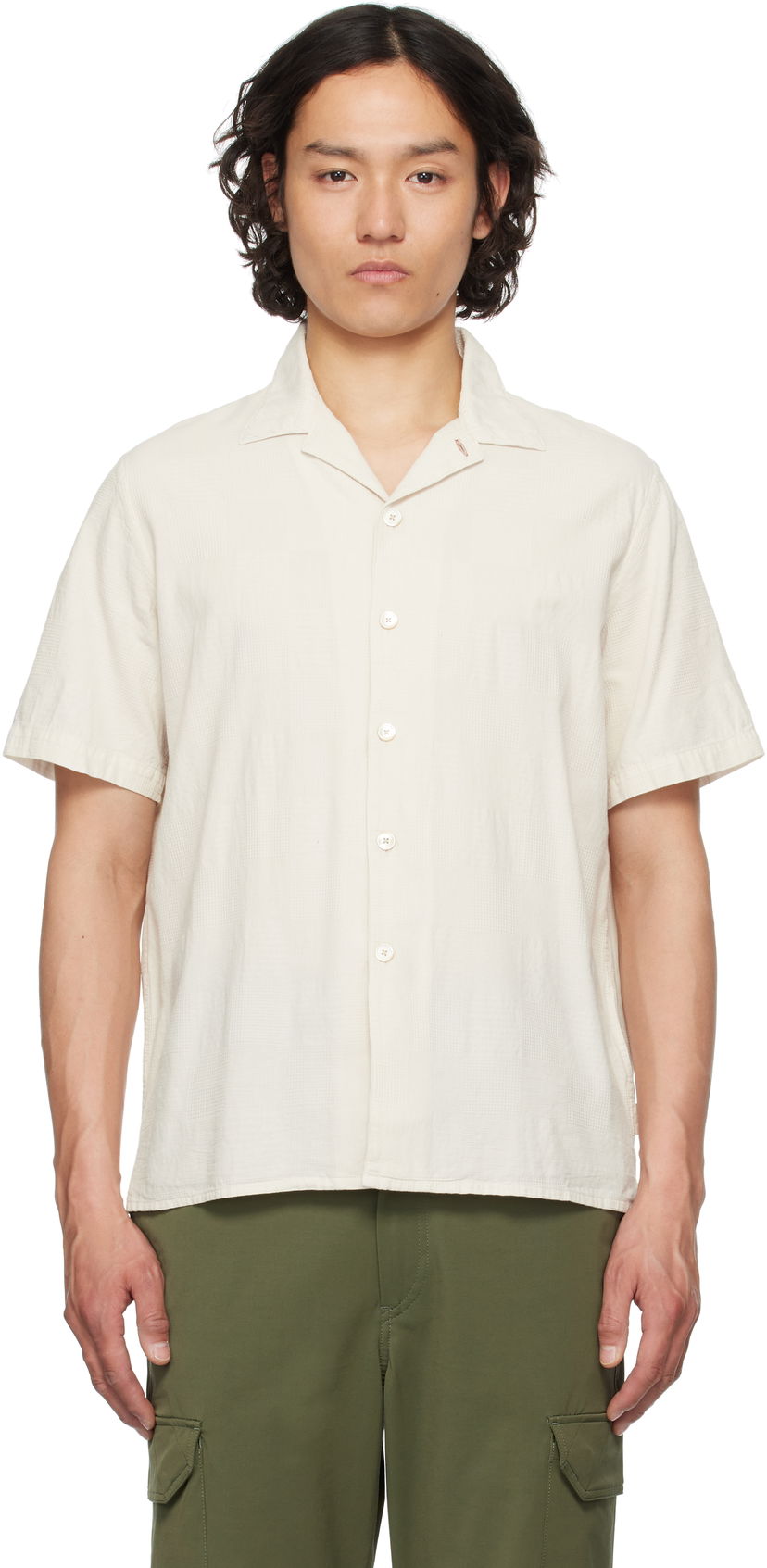 Košulja Paul Smith PS Paul Smith Casual Fit Shirt Bež | M2R-695U-P22251-08