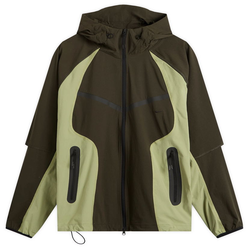 Vjetrovka Nike Tech Woven Full Zip Hooded Jacket Zelena | IH8461-355