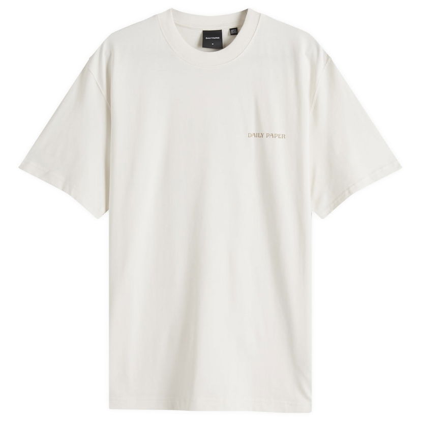 Majica kratkih rukava DAILY PAPER Daily Paper Men's Craft T-Shirt, Size Large Bijela | 2511045