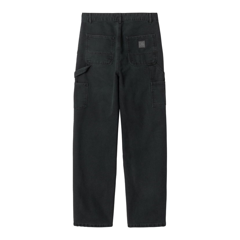 Cargo hlače Carhartt WIP Straight Fit Canvas Pants Crna | I034323_4