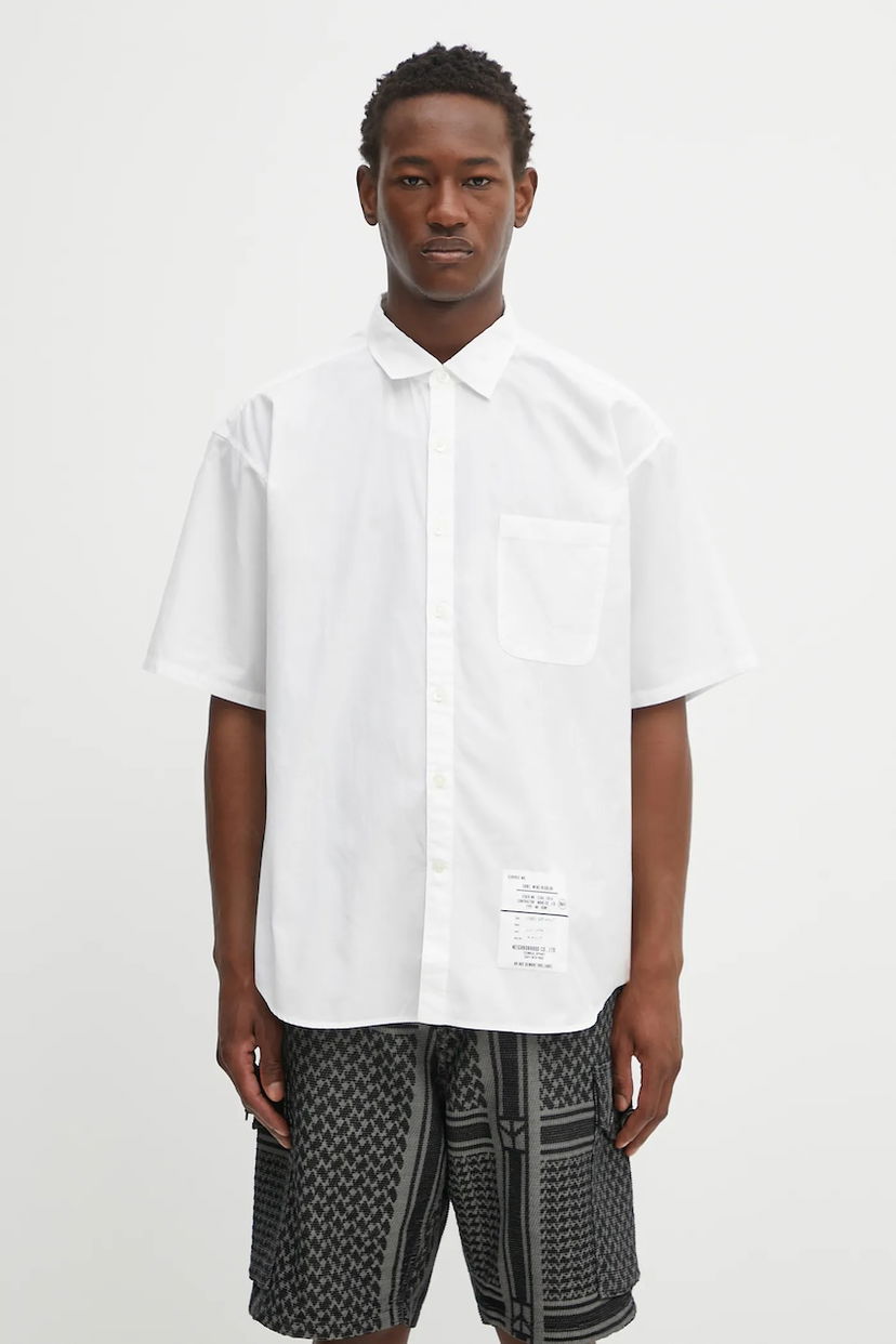 Košulja Neighborhood NEIGHBORHOOD Trad Relaxed Fit Shirt Bijela | 251SPNH.SHM02