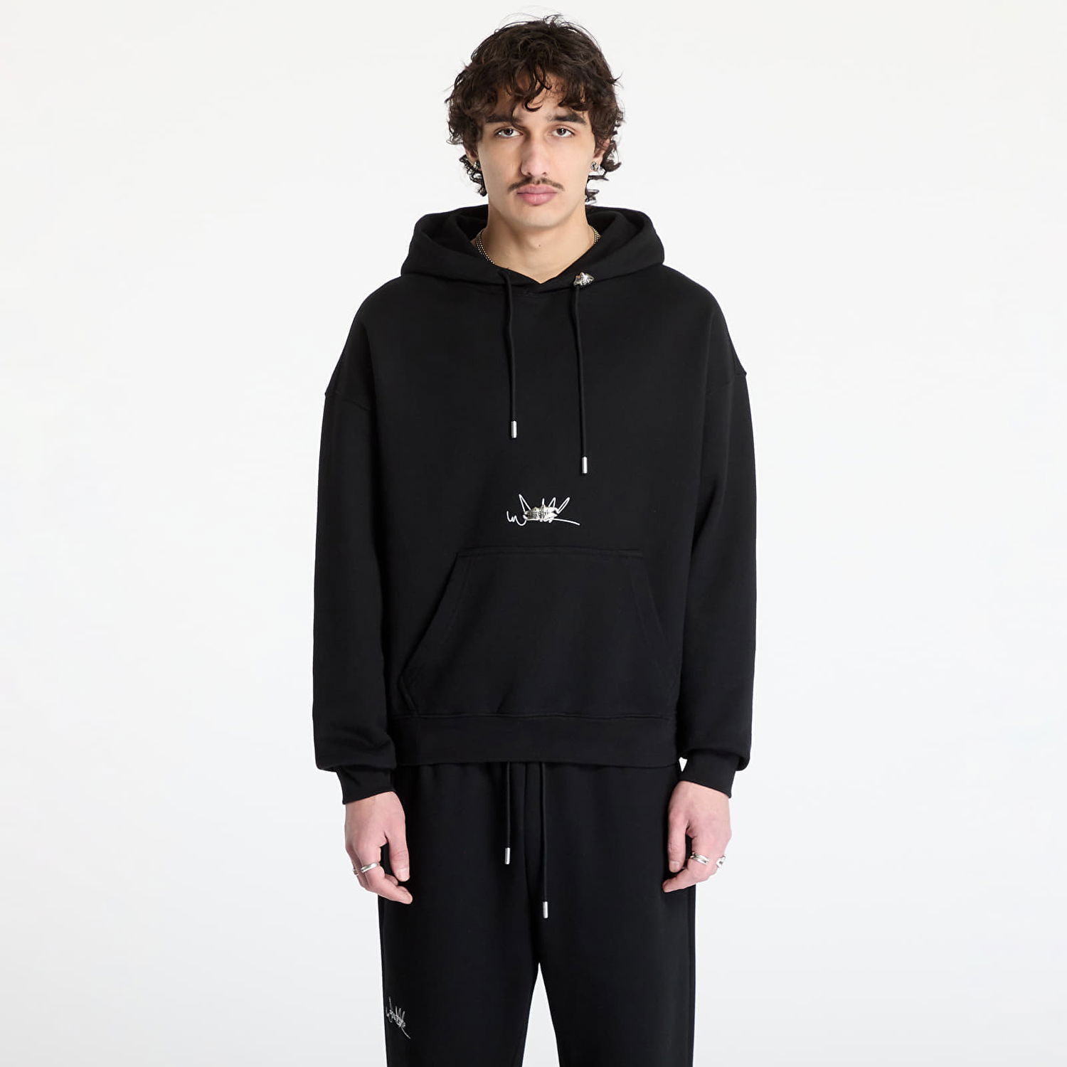 Dukserice Footshop FTSHP Everyday Hoodie Crna | FTSHP_430, 0