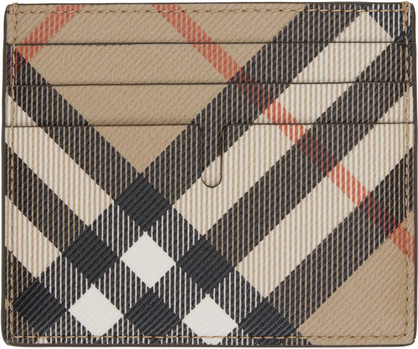 Novčanik Burberry Burberry Sandon Card Holder Bež | 8112305
