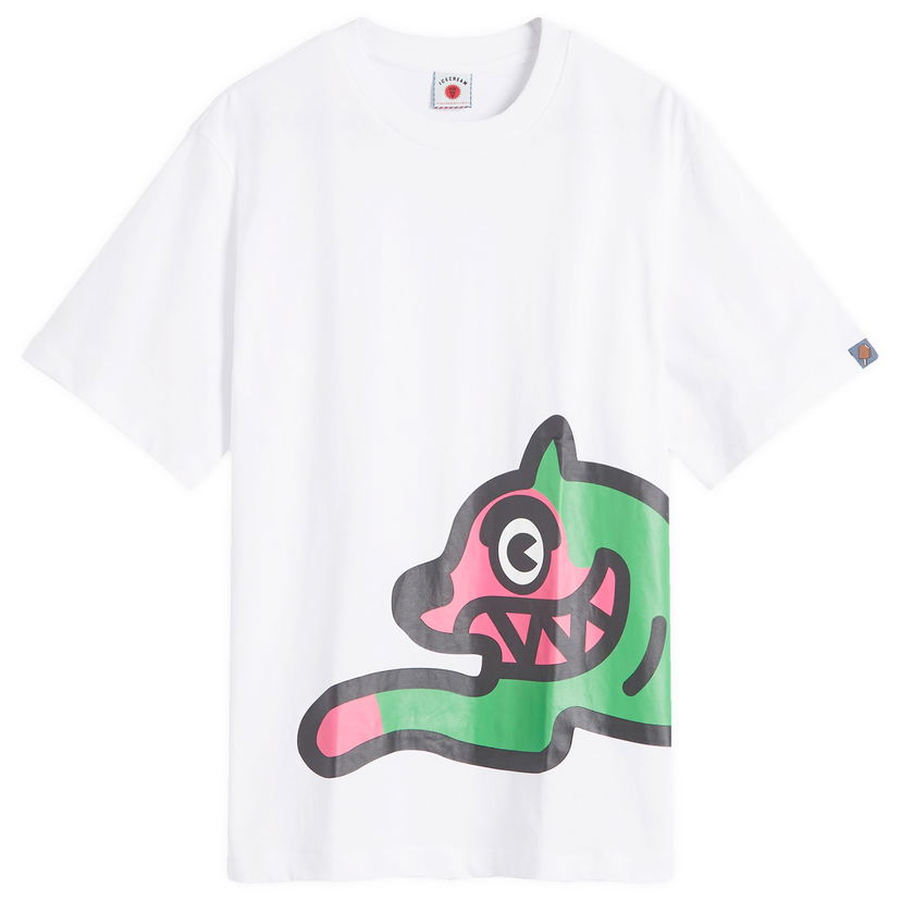 Majica kratkih rukava BBC IceCream ICECREAM Jumbo Running Dog T-Shirt Bijela | IC24458-WHT