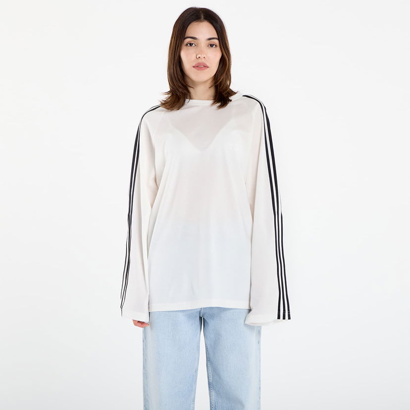 Majica kratkih rukava Y-3 Y-3 Wire Long Sleeve T-Shirt Bijela | JZ0635