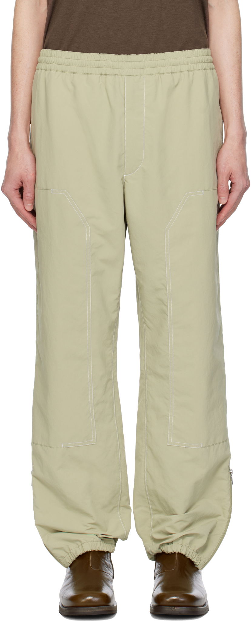 Trenirka Moncler Moncler CP Archivio Creativo Trousers Zelena | K10912A00021597SL