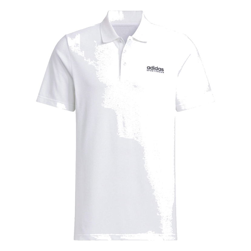 Polo majica adidas Originals Pique Solid Polo Shirt Bijela | JI9056