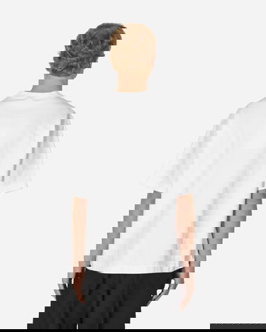 Majica kratkih rukava Acne Studios Extorr Stamp Logo Tee Bijela | BL0278-183, 3