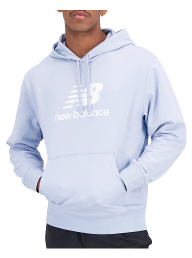 Dukserice New Balance Essentials Hoodie Plava | mt31537-lay