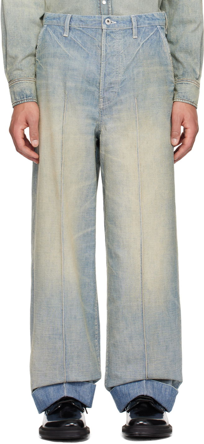 Jeans KENZO Paris Jeans Plava | FE55DP3336H7
