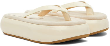 Odjeća OSOI OSOI Boat Flip Flop Platform Slides Bež | 22SS030-03-04, 3