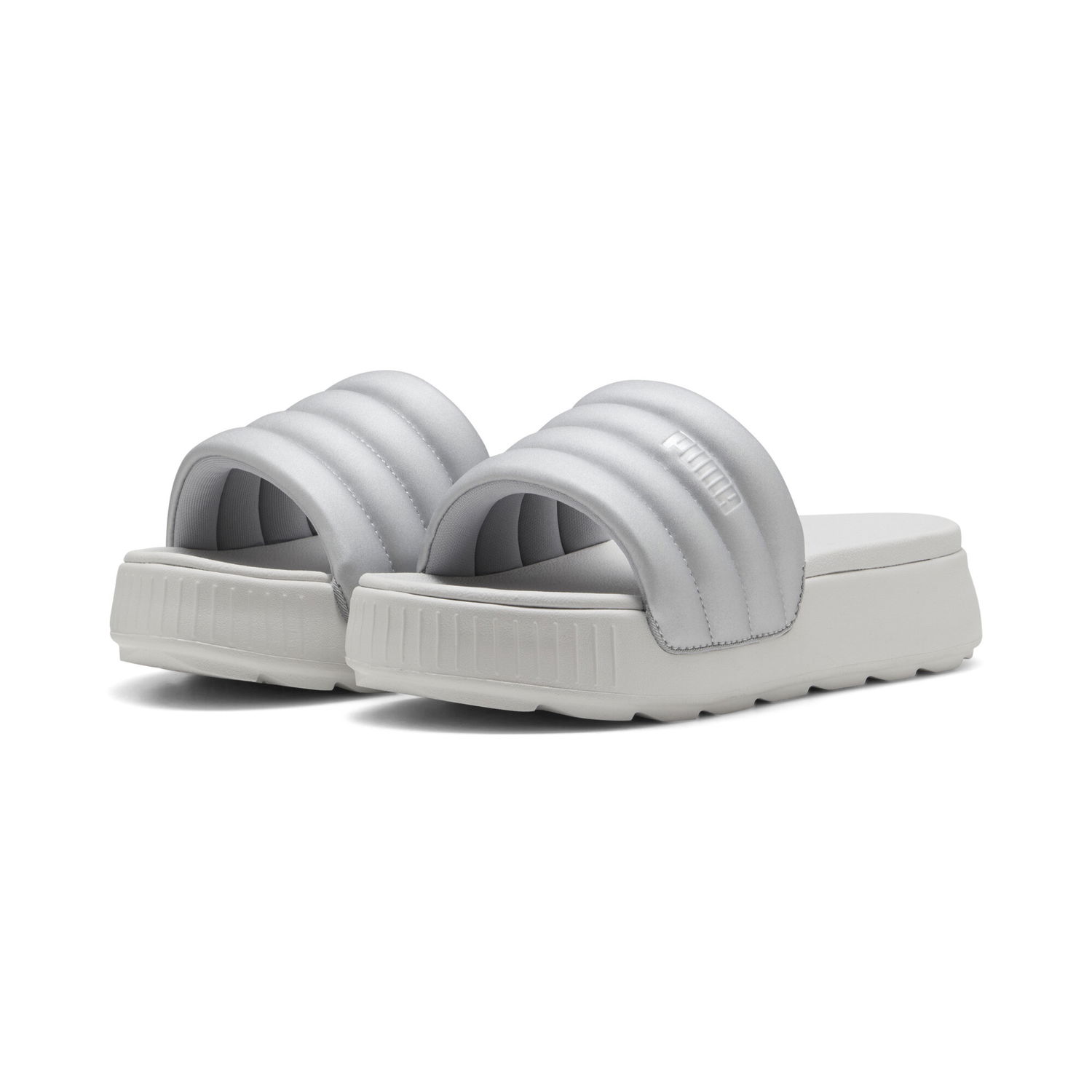 Tenisice i cipele Puma Karmen Puffy Aqua Metallics Slides Siva | 400679_01, 1