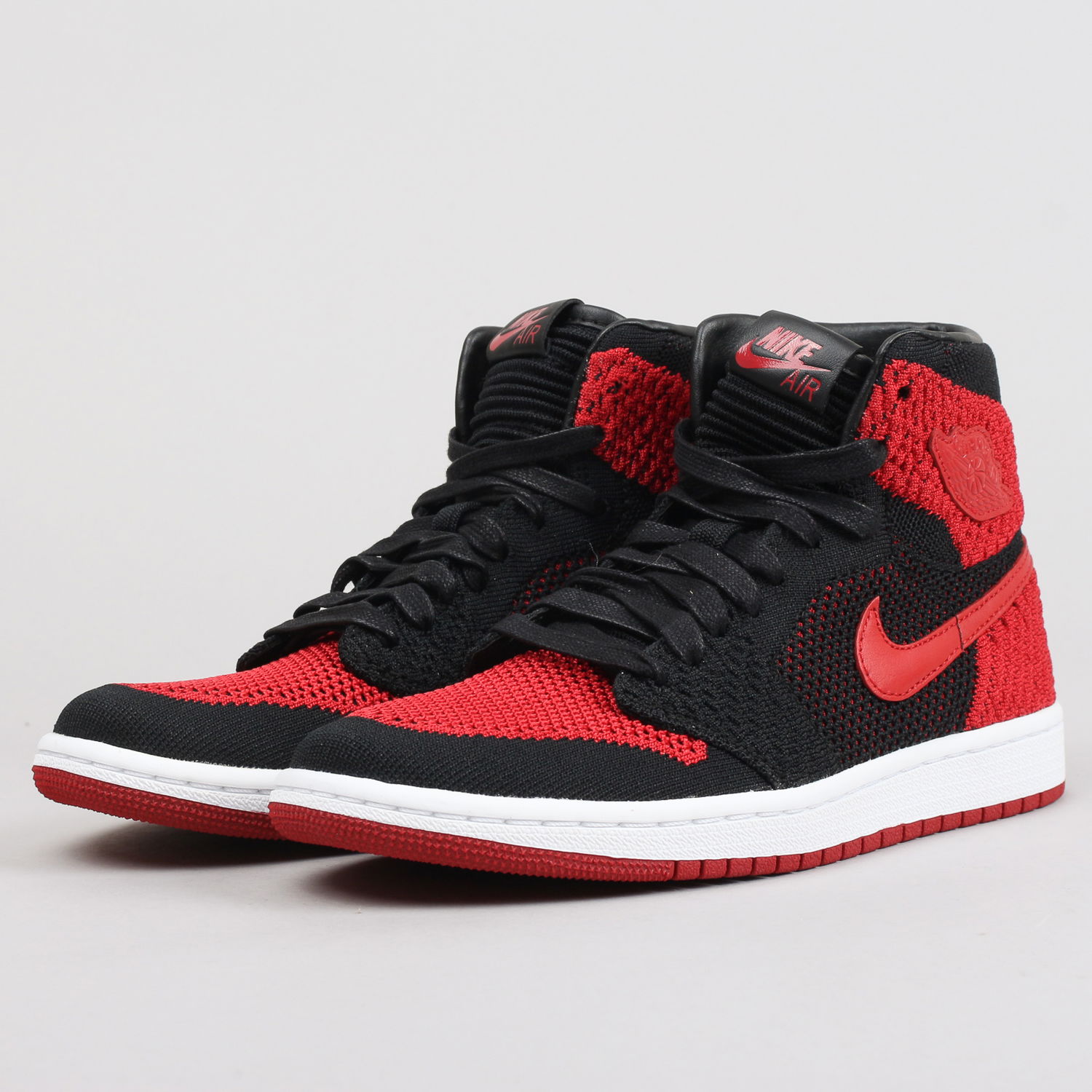 Tenisice i cipele Jordan Air Jordan 1 Retro High OG Flyknit "Bred" Crna | 919704-001, 1