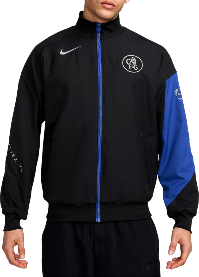 Jakna Nike Dri-FIT Total 90 Chelsea FC Soccer Anthem Jacket Crna | hm3336-011