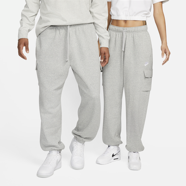 Trenirka Nike Sportswear Club Fleece Mid Rise Oversized Cargo Tracksuit Bottoms Siva | DQ5196-063, 0