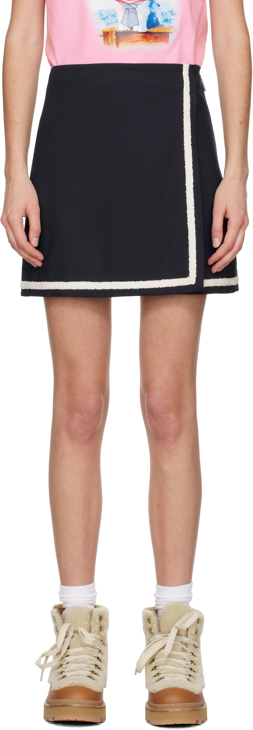 Suknja MSGM MSGM Mini Skirt Crna | 3841MDD16 257127