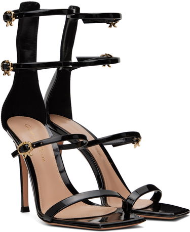 Tenisice i cipele Gianvito Rossi Uptown Heeled Sandals With Buckles Crna | G61683.15RIC.VER, 3