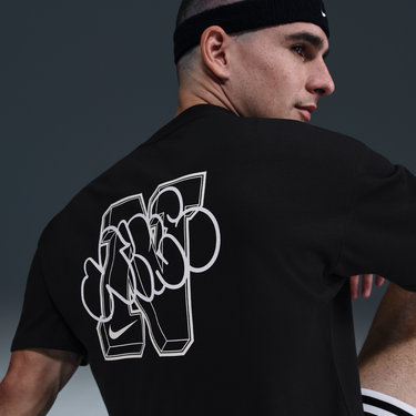 Majica kratkih rukava Nike Max90 Basketball T-Shirt Crna | HJ3406-010, 3